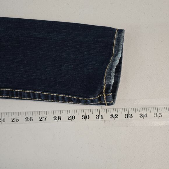 BKE Buckle mya skinny stretch jeans blue 26x33.5 womens 6049 - Picture 7 of 12